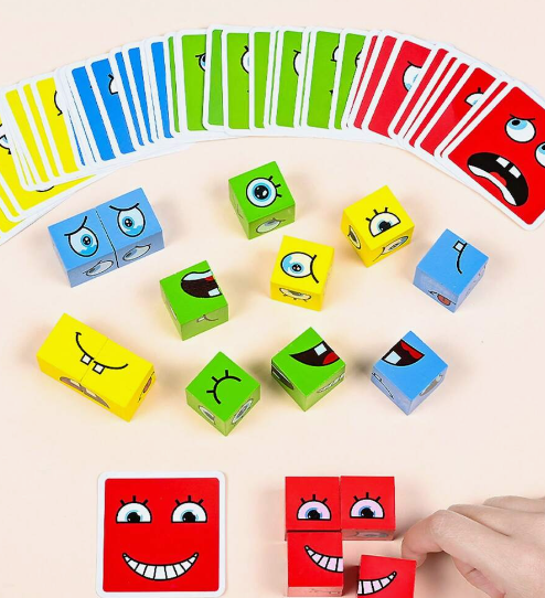 JUEGO CAMBIA CARA MONTESSORI PEQUEÑO