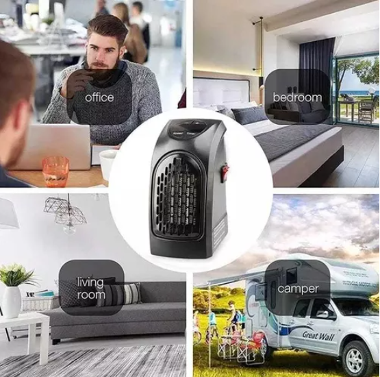 Calefactor Eléctrico Portátil De Pared
