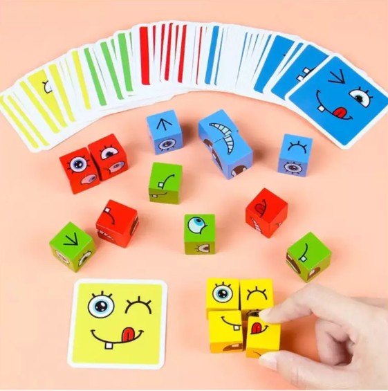 JUEGO CAMBIA CARA MONTESSORI PEQUEÑO
