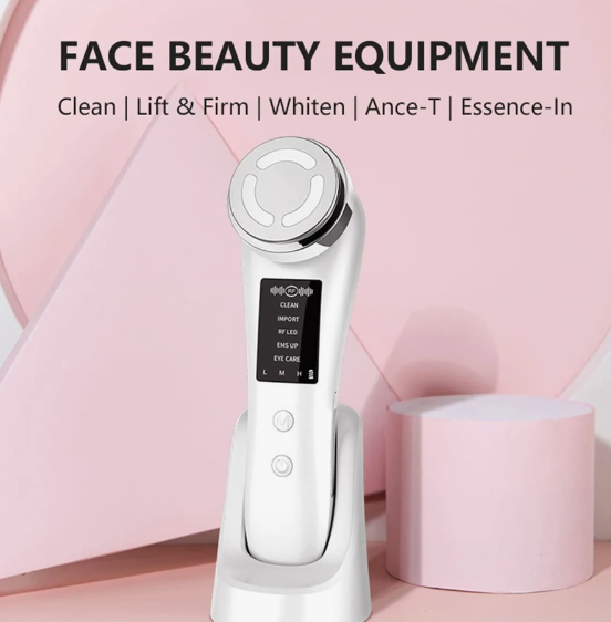 MASAJEADOR FACIAL SKIN LED + serum flower